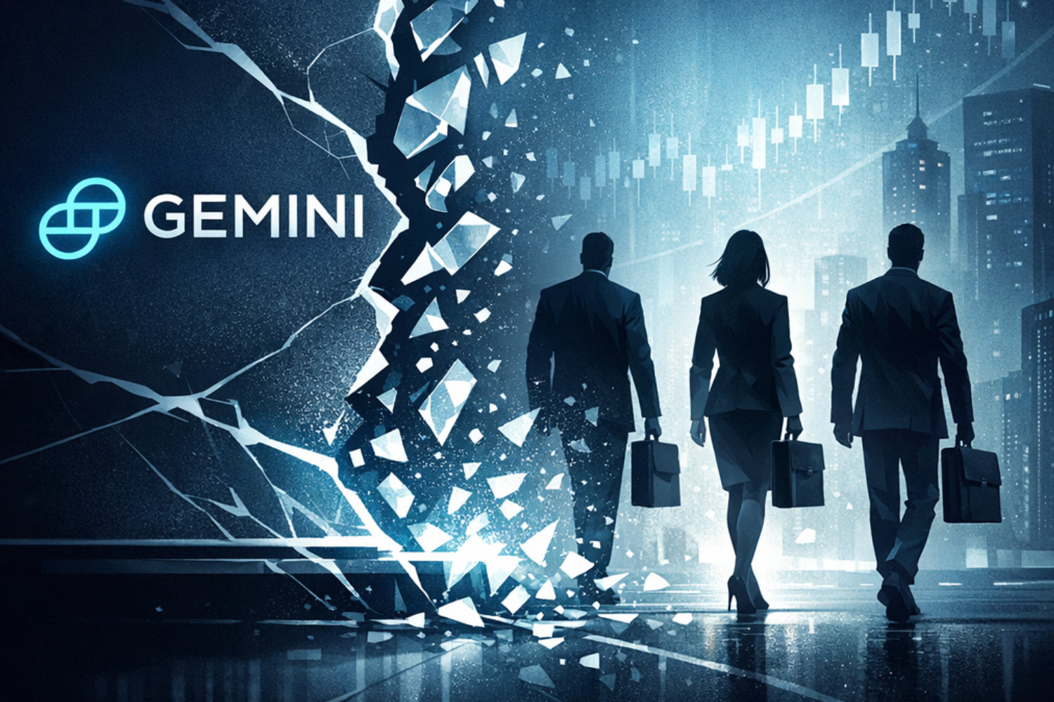 Gemini Announces Departures of COO, CFO, and CLO in Organizational Overhaul